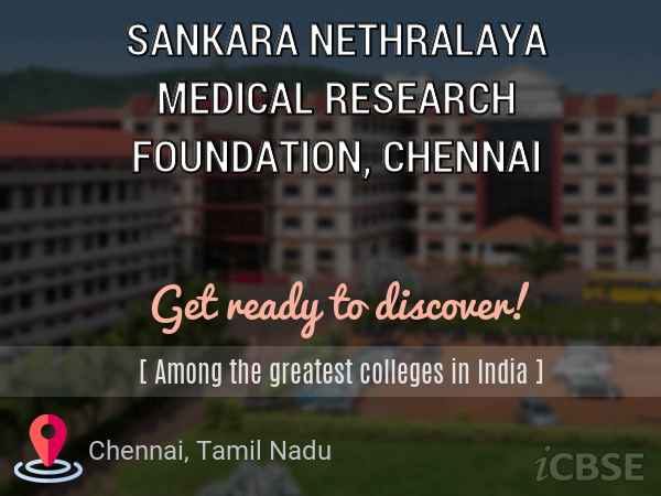 sankara nethralaya medical research foundation photos
