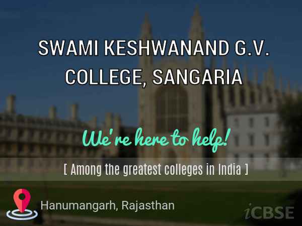 g.v. college of education (cte) sangaria