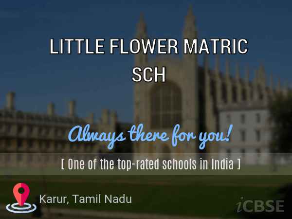 Little Flower Matric Sch Primary School