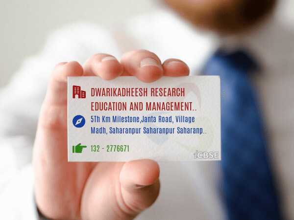 Dwarikadheesh Research Education and Management School Contact Card