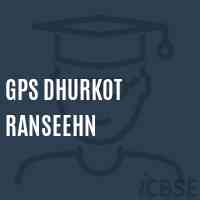 Gps Dhurkot Ranseehn Primary School Logo