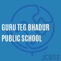 Guru Teg Bhadur Public School Logo