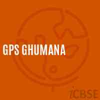 Gps Ghumana Primary School Logo