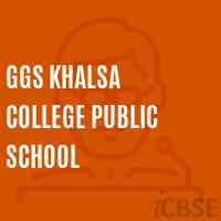 Ggs Khalsa College Public School Logo