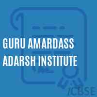 Guru Amardass Adarsh Institute Secondary School Logo