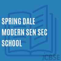 Spring Dale Modern Sen Sec School Logo