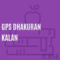 Gps Dhakuran Kalan Primary School Logo