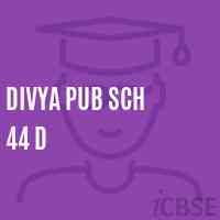 Divya Pub Sch 44 D Secondary School Logo