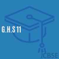 G.H.S 11 Secondary School Logo