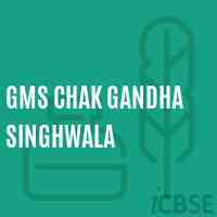 Gms Chak Gandha Singhwala Middle School Logo