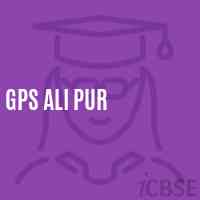 Gps Ali Pur Primary School Logo