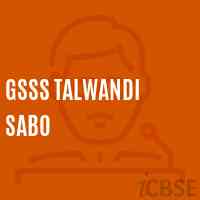 Gsss Talwandi Sabo High School Logo