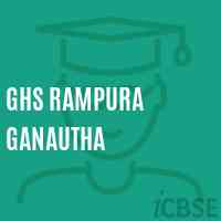 Ghs Rampura Ganautha Secondary School Logo