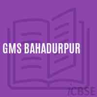 Gms Bahadurpur Secondary School Logo