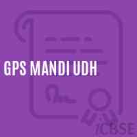 Gps Mandi Udh Primary School Logo