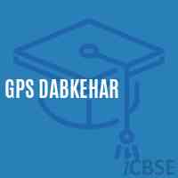Gps Dabkehar Primary School Logo