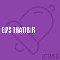 Gps Thatibir Primary School Logo