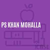Ps Khan Mohalla Middle School Logo