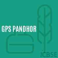Gps Pandhor Primary School Logo