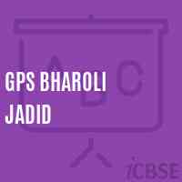Gps Bharoli Jadid Primary School Logo