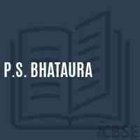 P.S. Bhataura Primary School Logo