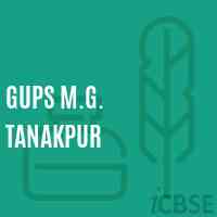 Gups M.G. Tanakpur Middle School Logo
