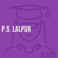 P.S. Lalpur Primary School Logo