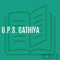 U.P.S. Gathiya Middle School Logo