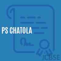 Ps Chatola Primary School Logo