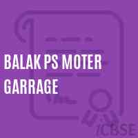 Balak Ps Moter Garrage Primary School Logo
