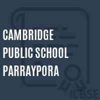 Cambridge Public School Parraypora Logo