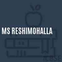 Ms Reshimohalla Middle School Logo