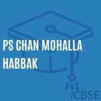 Ps Chan Mohalla Habbak Primary School Logo