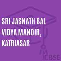 Sri Jasnath Bal Vidya Mandir, Katriasar Middle School Logo