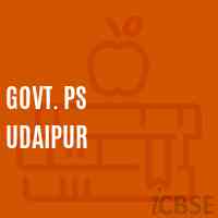 Govt. Ps Udaipur Primary School Logo