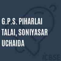 G.P.S. Piharlai Talai, Soniyasar Uchaida Primary School Logo