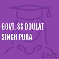 Govt. Ss Doulat Singh Pura Secondary School Logo