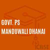Govt. Ps Manduwali Dhanai Primary School Logo