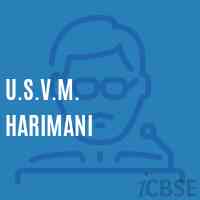 U.S.V.M. Harimani Primary School Logo