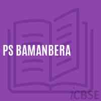 Ps Bamanbera Primary School Logo