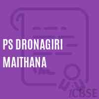 Ps Dronagiri Maithana Primary School Logo