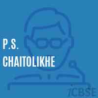 P.S. Chaitolikhe Primary School Logo