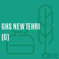 Ghs New Tehri (G) Secondary School Logo
