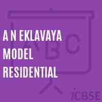 A N Eklavaya Model Residential Secondary School Logo