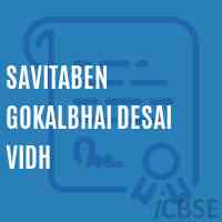 Savitaben Gokalbhai Desai Vidh Middle School Logo