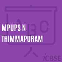 Mpups N Thimmapuram Middle School Logo