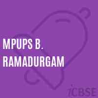 Mpups B. Ramadurgam Middle School Logo