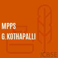 Mpps G.Kothapalli Primary School Logo
