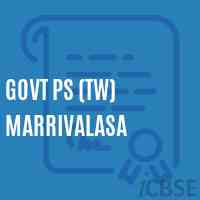 Govt Ps (Tw) Marrivalasa Primary School Logo