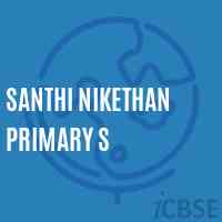 Santhi Nikethan Primary S Primary School Logo